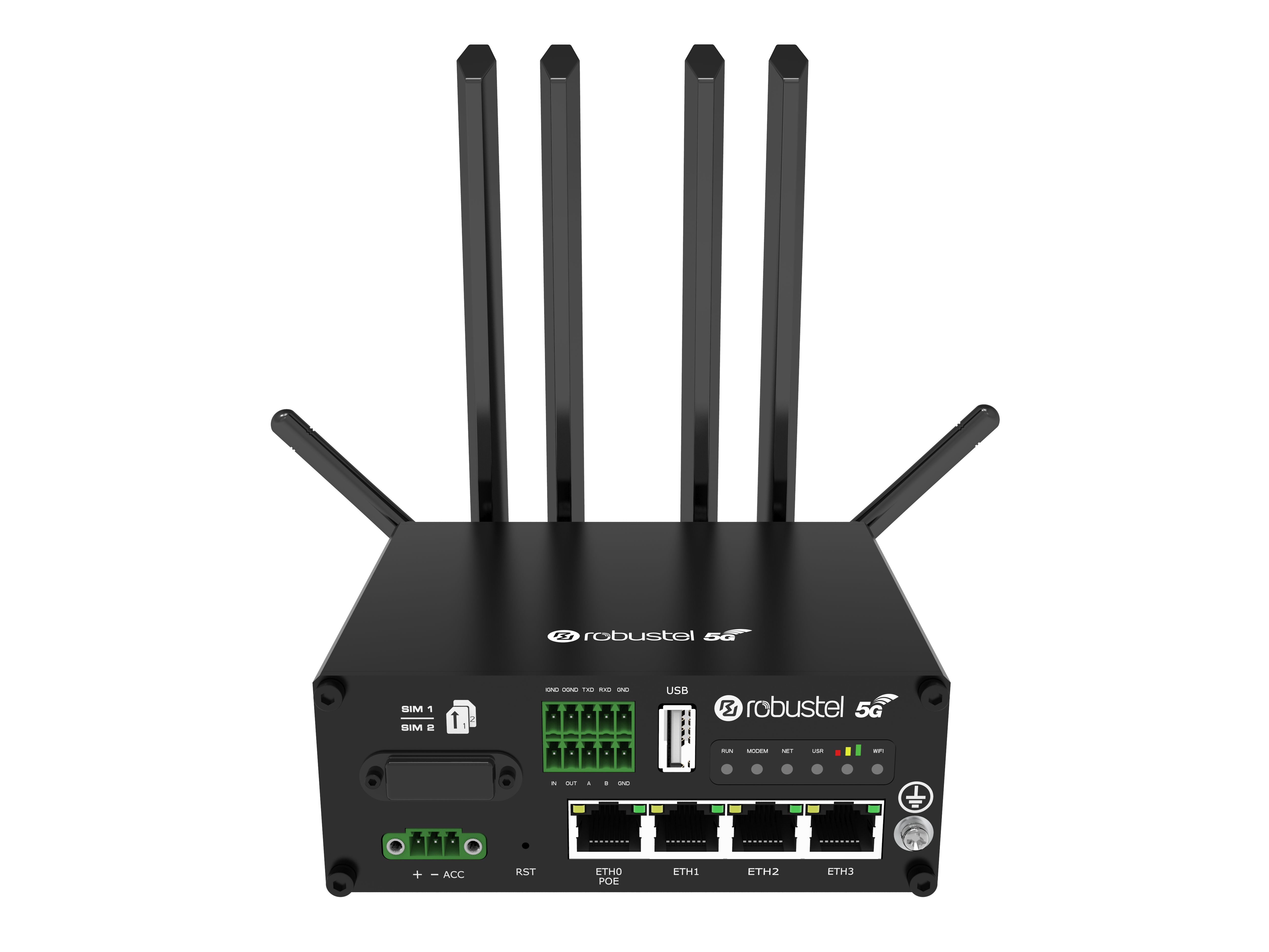 5G - Robustel R5020 5G router és kiegészítők